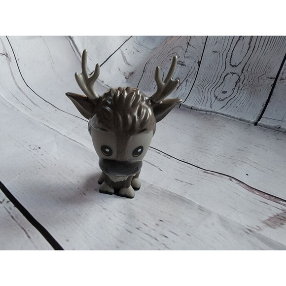 Disney Frozen Seated Sven Moose Character Kids Toy Figure Pretend Play 4.25 Inch - Picture 1 of 9